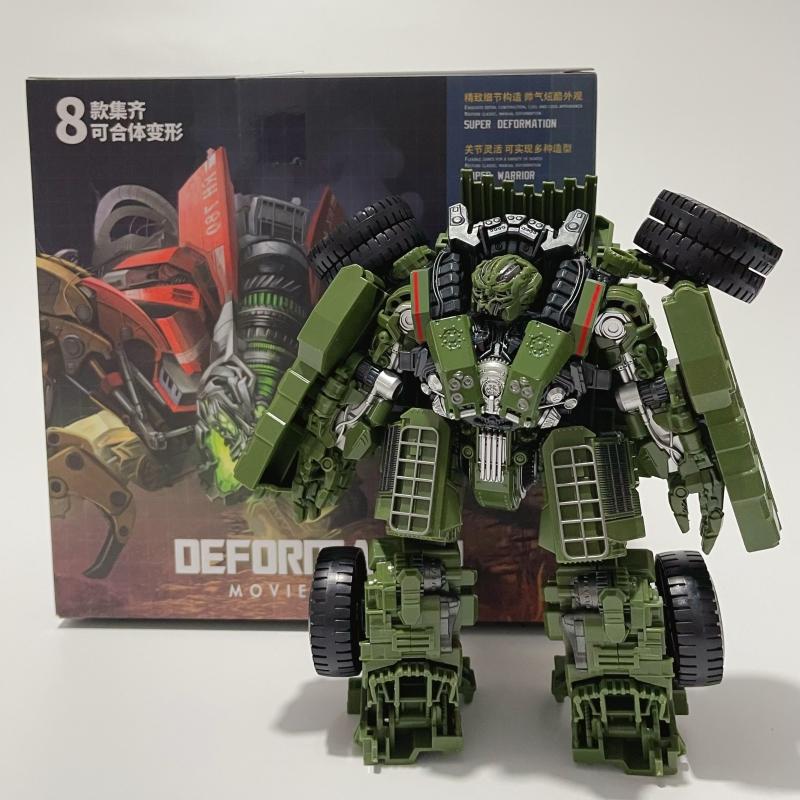 TAIBA 8 IN 1 Big Devastator Toys Transformation Action Figure Robot Car Anime Series Model Classic Boy Kids Gift DD01 DD04