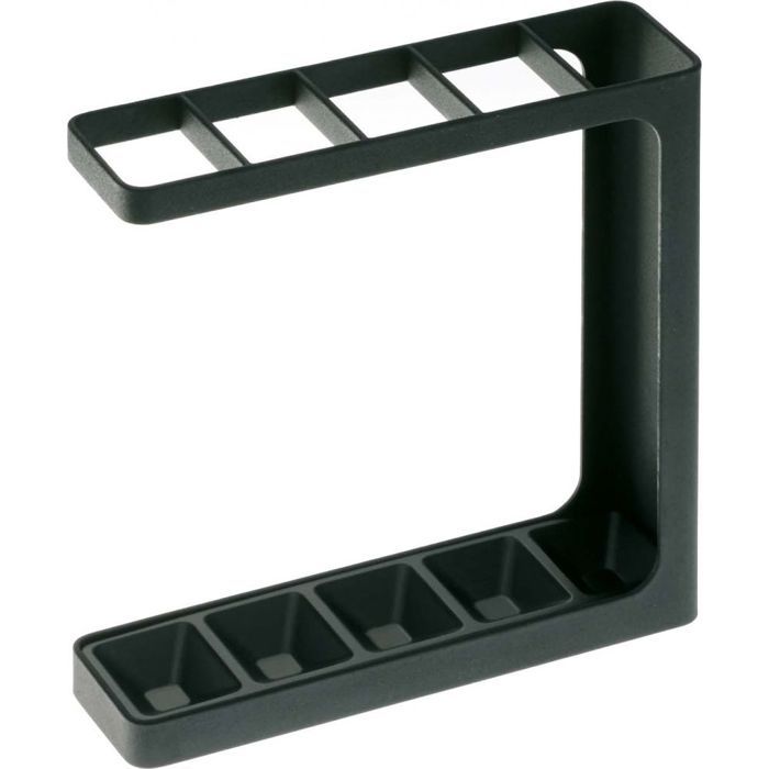 Porte parapluie - YAMAZAKI - Grind Noir - Métal - Rectangulaire - Classique