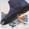 Winterschuhe für Herren und Damen, warme Plüschschuhe, hohe, wasserdichte Schneestiefel, Outdoor-Baumwollschuhe