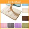 Tapis de bain en mousse à mémoire de forme antibactérienne de haute qualité avec toucher absorbant les chocs