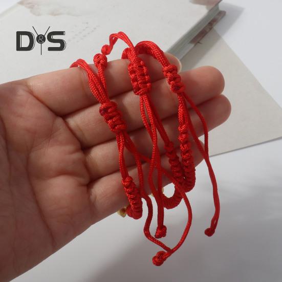 Armband mit geflochtenem Seil und Cartoon-Schlangenanhänger, verstellbar, handgewebt, das Jahr der Schlange, Neujahrsgeschenk