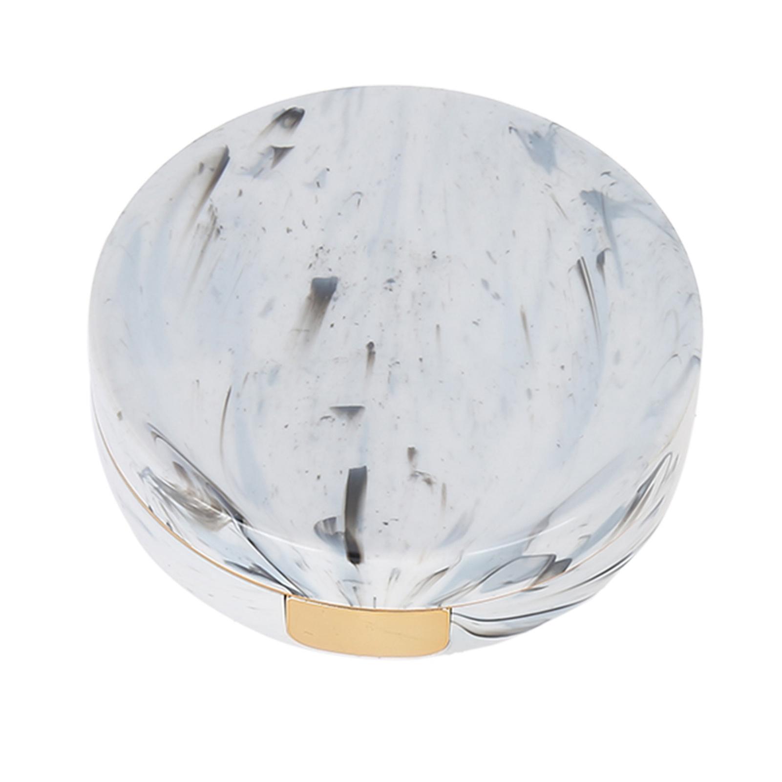 

Футляр для замачивания контактных линз Портативный пластиковый контейнер с мраморным узором для набора по уходу за глазами(желтый) жёлтый