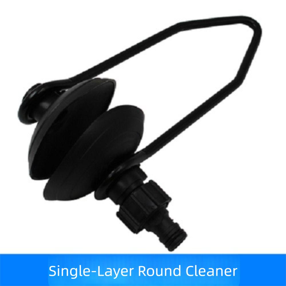 Round Ear Cups Outboard Motor Water Flusher Dual Water Feed Boat Ear Muff  Boat Maintenance