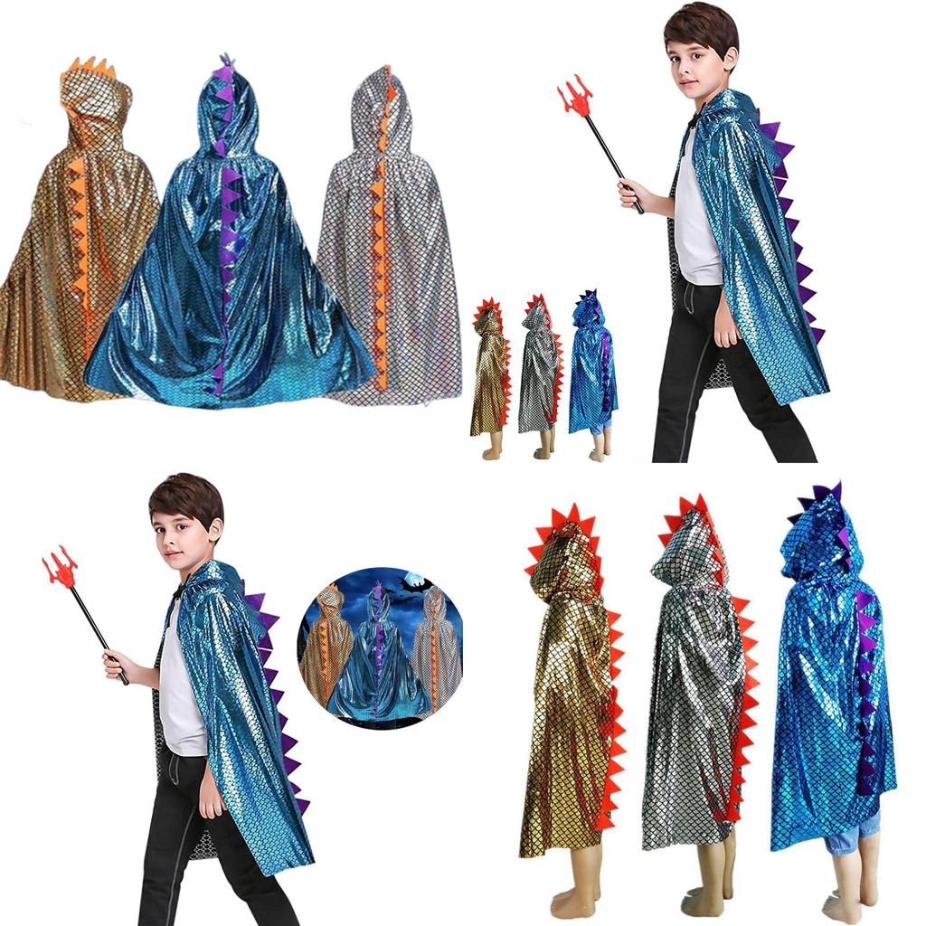 High-grade Dinosaur Costume Cape Cloak For Kids Unique And Attractive Easy To Wear