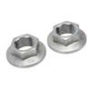 2PCS Wheel Axle Nuts 581200 32mm M24x1.5mm Steel Hub Driveshaft Spindle Nut Replacement for KNOTT
