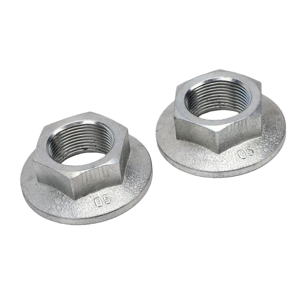 2PCS Wheel Axle Nuts 581200 32mm M24x1.5mm Steel Hub Driveshaft Spindle Nut Replacement for KNOTT