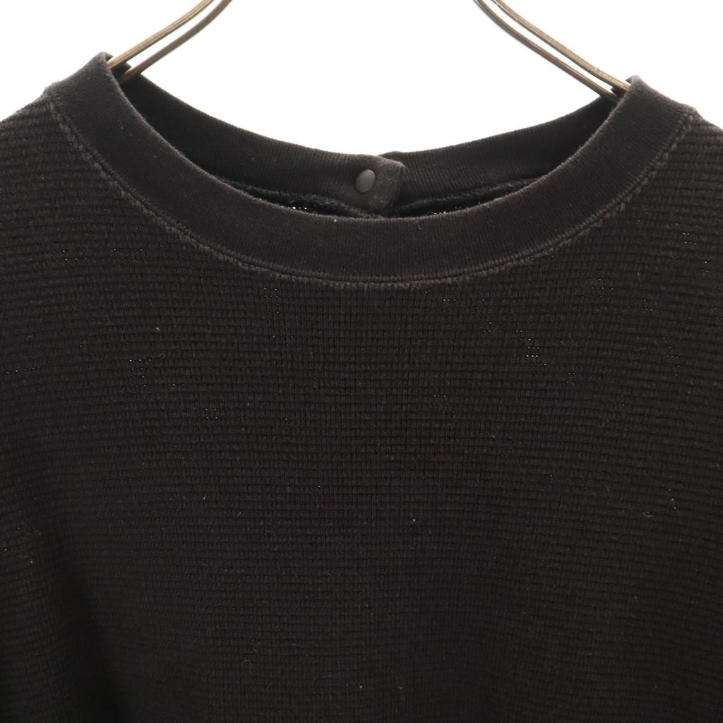 Champion Long sleeve waffle one piece L black Women Used