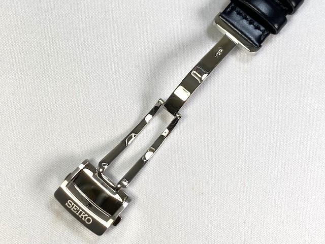 SEIKO L0HE02FJ0 Prospex 20mm Leather for Strap, Calfskin, Black, HBC009J/6R54-00B0 models
