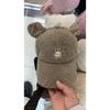 Internet Celebrity Cap Cute Rabbit Ears Baseball Cap Children Autumn and Winter Warm Lamb Wool Show Face Small Embroidery