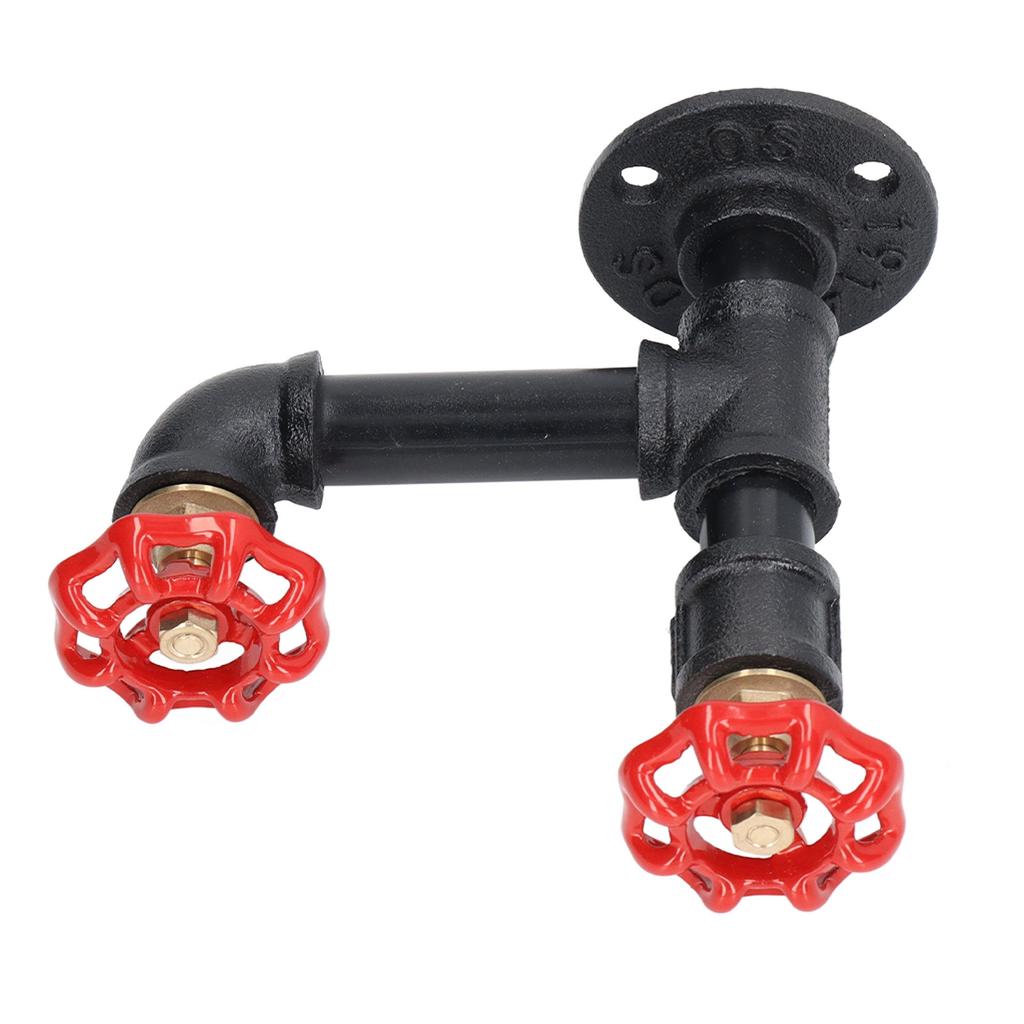 Industrial Pipe Coat Hook Rack Heavy Duty Rustic Hat Robe Towel Wall Mounted Holder Hanger Type C