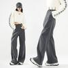 Women's High-Waisted Drapey Sweatpants - Autumn/Winter 2025