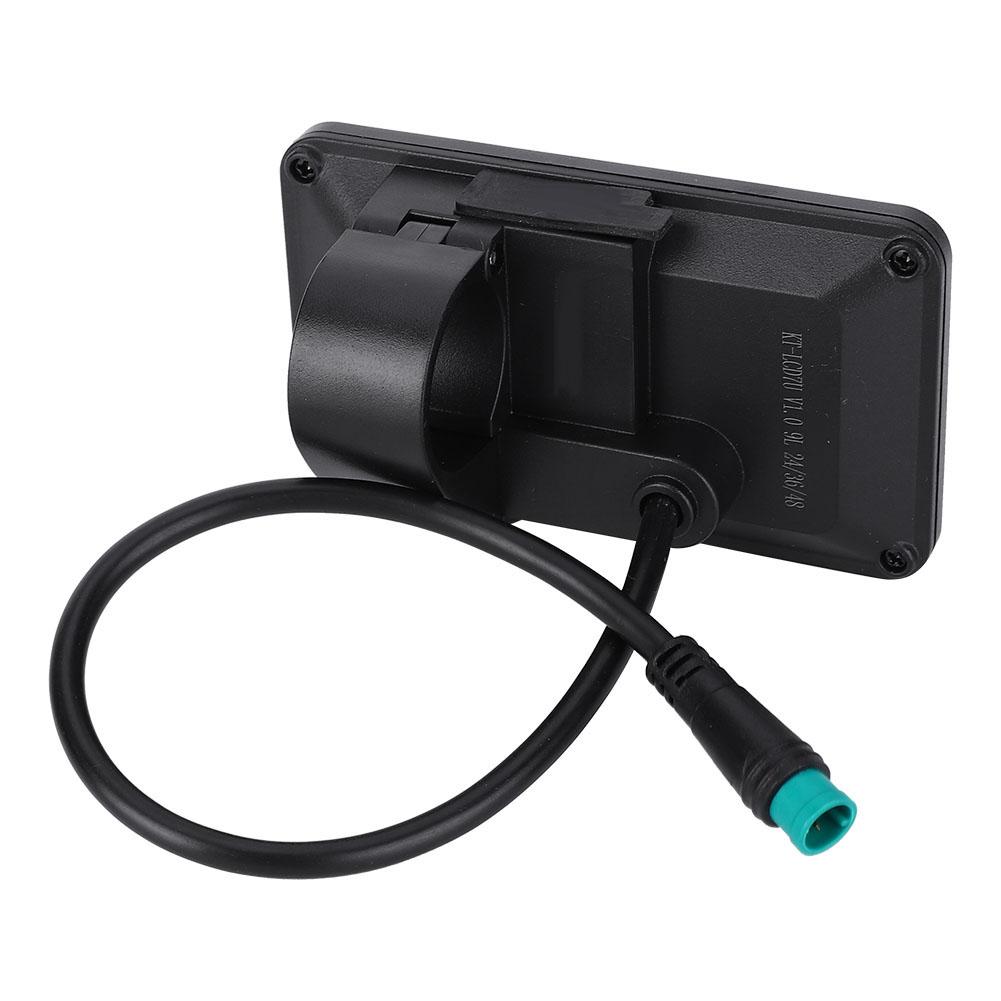 Bike Conversion Electric Accessory KT LCD7 LCD Instrument with Waterproof Connector USB