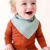 Triangle Shape Newborn Feeding Saliva Towel Soft Drool Bandana Bib Baby Burp Cloth  Infant Care