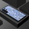 Magnetic Stripes Pattern Case For Samsung Galaxy S25 S24 Ultra S23 S21 S24 S20 FE S22 Plus For Magsafe Matte Hard PC Phone Cover