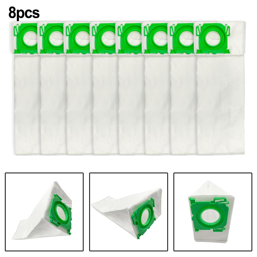 For 6629ER Dust Bags White Green Nonwoven Fabric Dust Bag Vacuumcleaner Regular Replacement Quick Empty Design