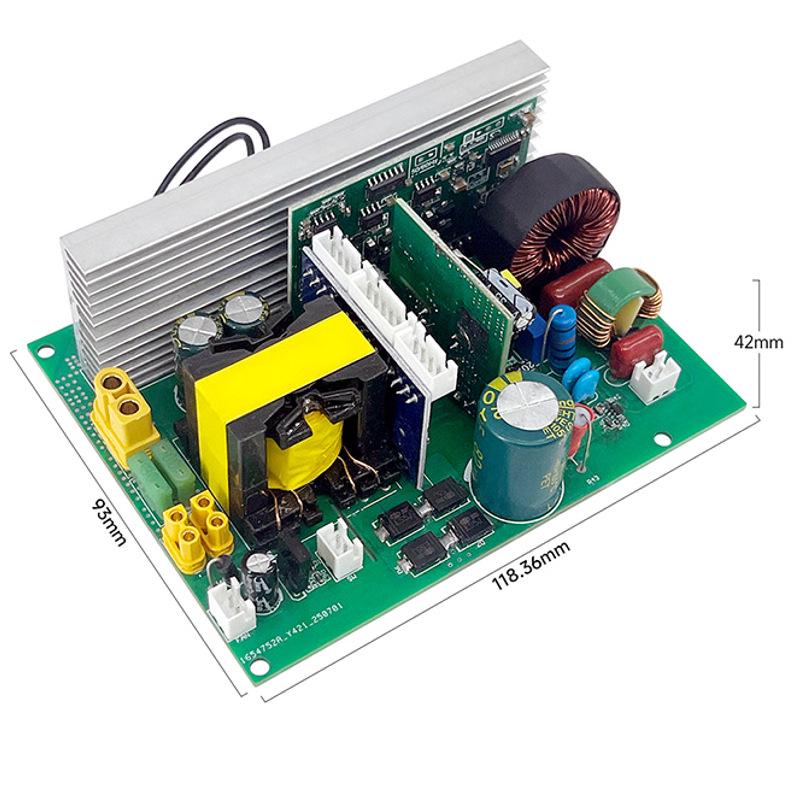High-Power Pure Sine Wave Inverter PCBA for Outdoor Energy Storage, Converts 12V/24V/48V to 220V
