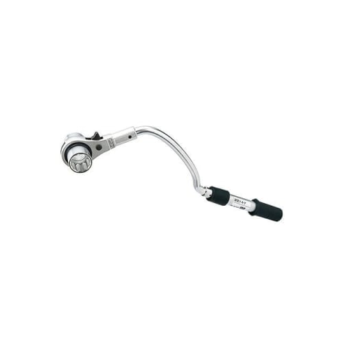 TOP (TOP) Bow-Shaped Ratchet Torque Wrench for 75mm Diameter Water Main Pipes, 60N.m Capacity, Inspection Sheet Included, RM-24LYNT, Tsubame-Sanjo, Ma