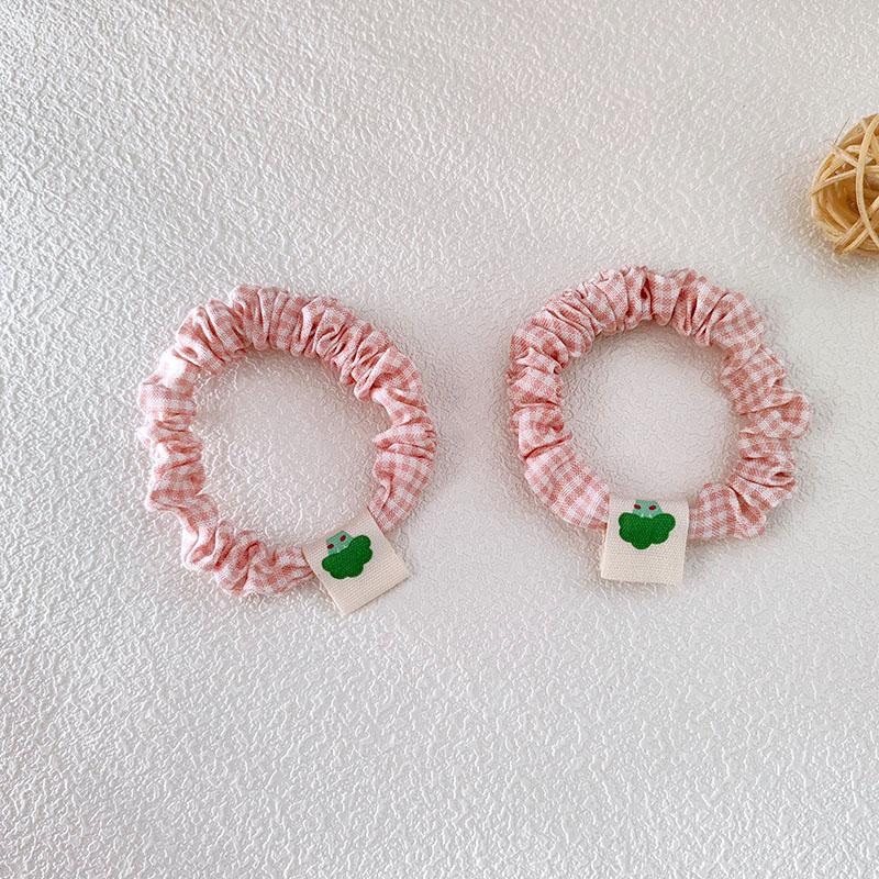 

Набор из 2 эластичных резинок для волос с вишней и клубникой для женщин, девочек, детей, резинки для волос, резинки, аксессуары для волос, резинка-скранч, веревка