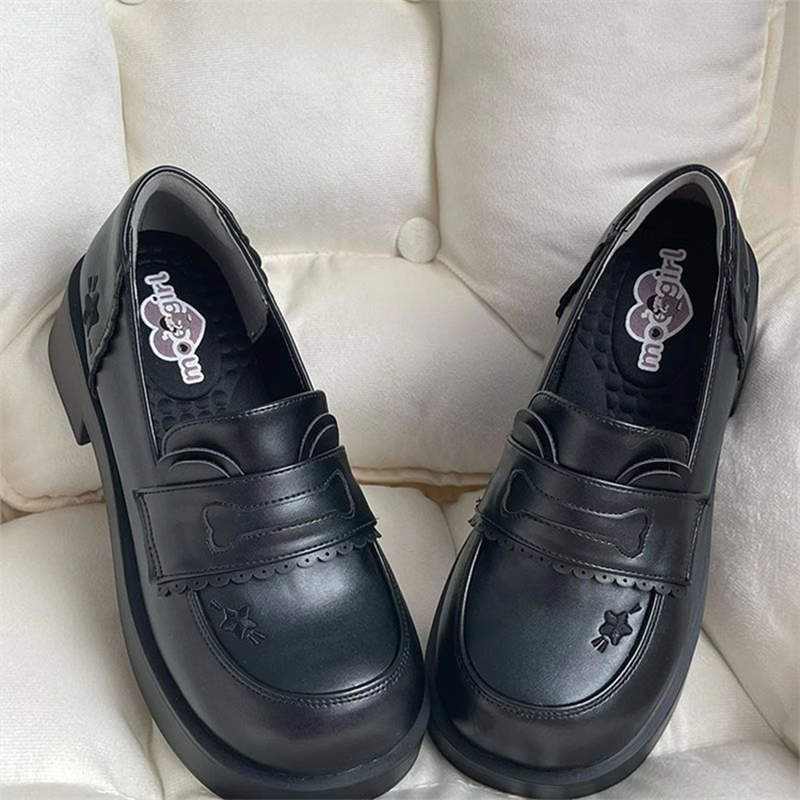 Thick-soled Heightening Round Head JK Uniform Shoes Women's Spring and Autumn New Super Soft and Comfortable Student Shoes Lolita