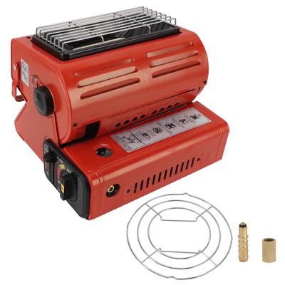 1300W 90G/H Taşınabilir Gaz Isıtıcı Brülör 2'si 1 Arada Bütan Sıvılaştırılmış Gaz Isıtıcı Brülör Isıtıcı Kamp için