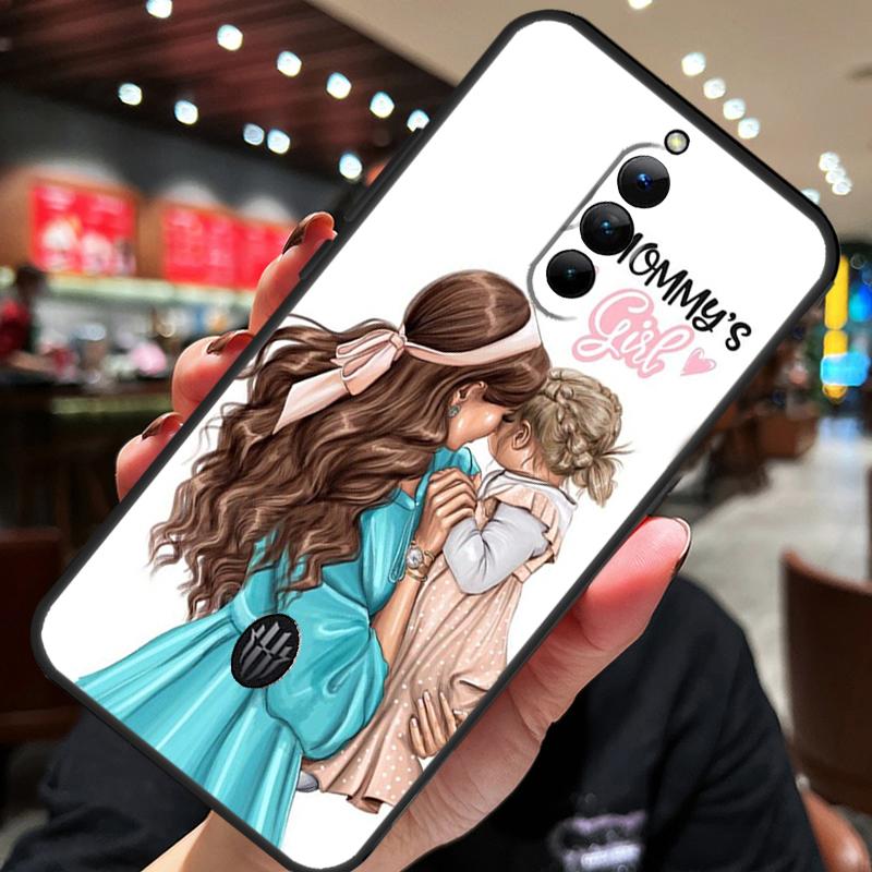 Krásný obal Matka Dcera Syn pro ZTE Nubia Red Magic 10S 10 8 9 8S 9S 11 Pro Plus 5G 6R 6 7 6S 7S Pro 10 Air Kryt