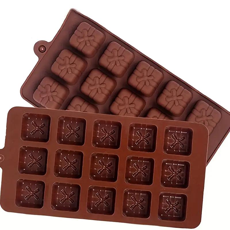 Chocolate Mold 3D Silicone Mold Bow Tie Chocolate Mold Chocolate Bar Mold Candy Fondant Mold Baking Tools Kitchen Accessories