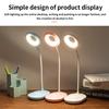 Desk Light Dimmable Desk LED Lamp Living Room Bedroom Nightstand Rechargeable Light 6W 4000K