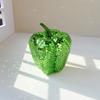 Disco Spiegel Gemüse Mosaik Karotte Paprika Tomate Birne Figuren, Funkelnde Discokugel Ornamente Für Party Zuhause Tisch Dekoration