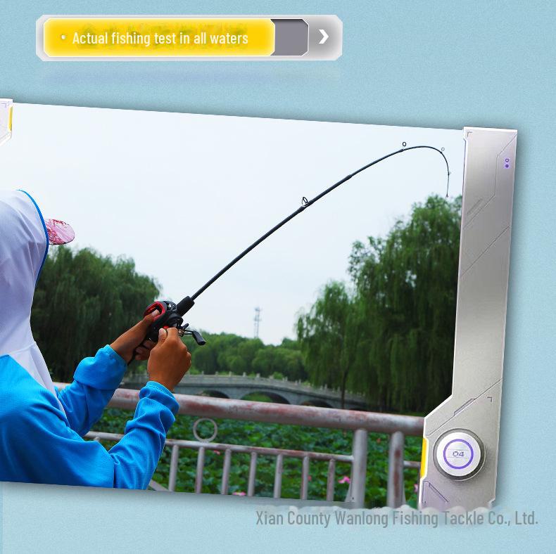 Spiningas su tuščiavidure įstatoma rankena, skirtas tolimiems metimams ir žvejybai jūroje.