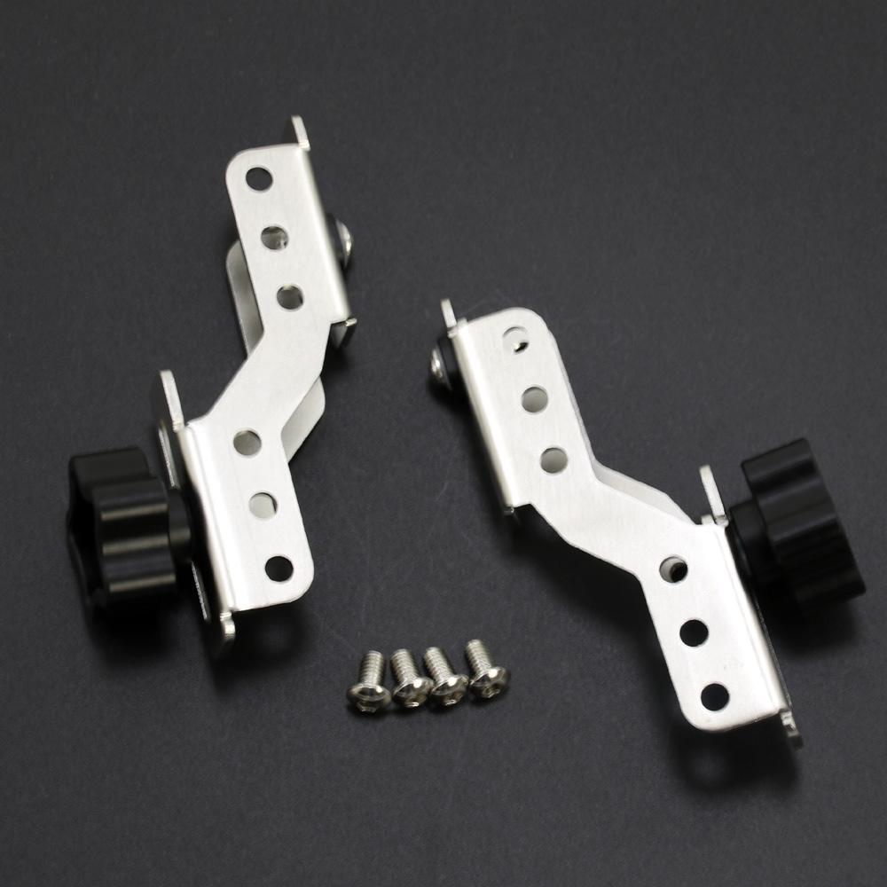 Windschutzscheiben-Stützhalter Windschutzscheiben-Verstärkungsbügel Versteller Luftstrom verstellbare Kits für Suzuki Vstrom DL 1000 2017- 2019