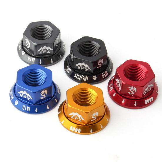 Fahrrad Nabenmutter M10 - Aluminium Radmutter Für Mountainbike Fixed Gear