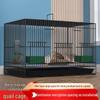 Extra Large Indoor Cage for Rabbits, Guinea Pigs, Hamsters, and Chinchillas with Toilet