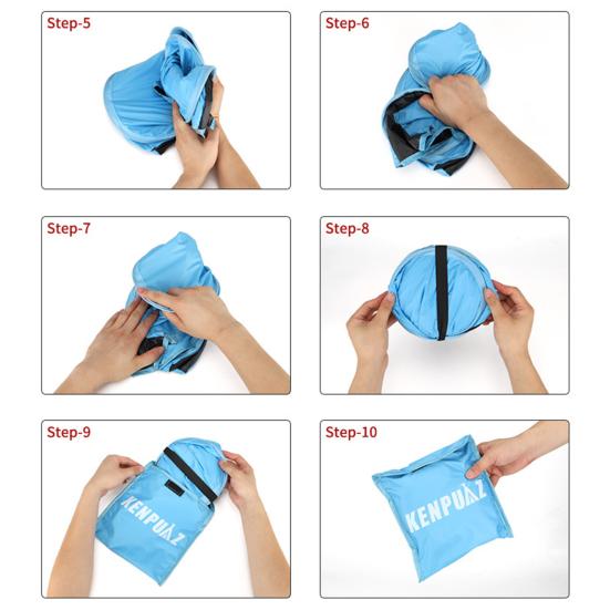 Portable Sun Shade Camping Head Tent Beach Sun Shelter Sun Protection UV-proof Easy To Install Headrest Sunshade Canopy