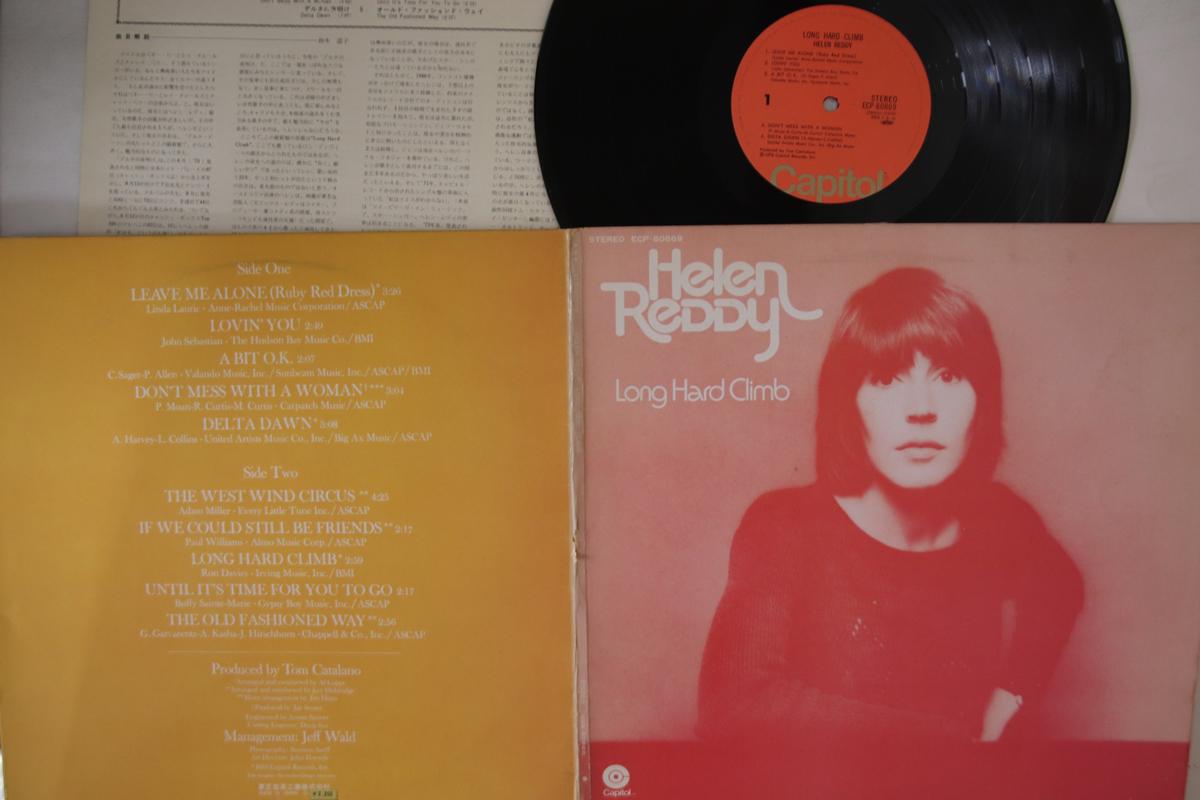 

LP Пластинка HELEN REDDY - Long Hard Climb ECP80869 CAPITOL 1973 Япония Поп