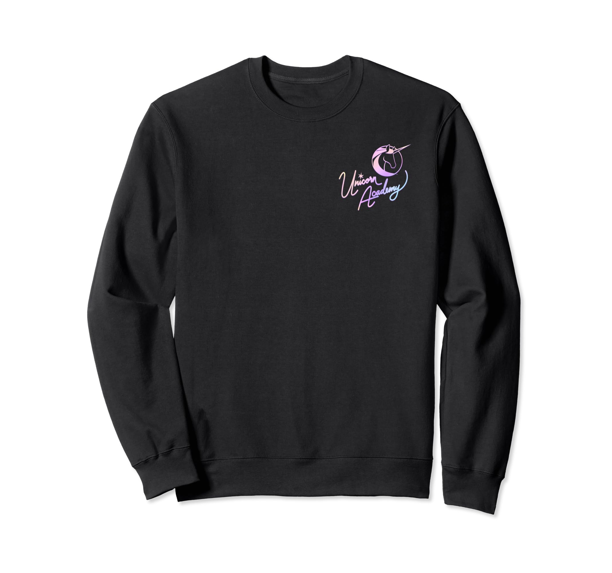 

Unicorn Academy Nouveau Magic graphic front and back print sweatshirt