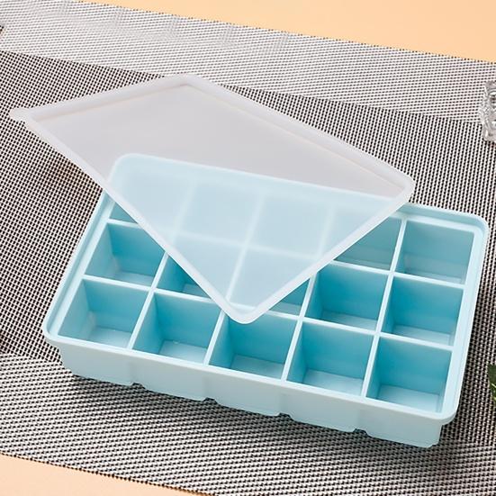 Ice Cube Scentless Mold Safe Flexible 45915 Grids Food Grade Silicone Ice Cube
