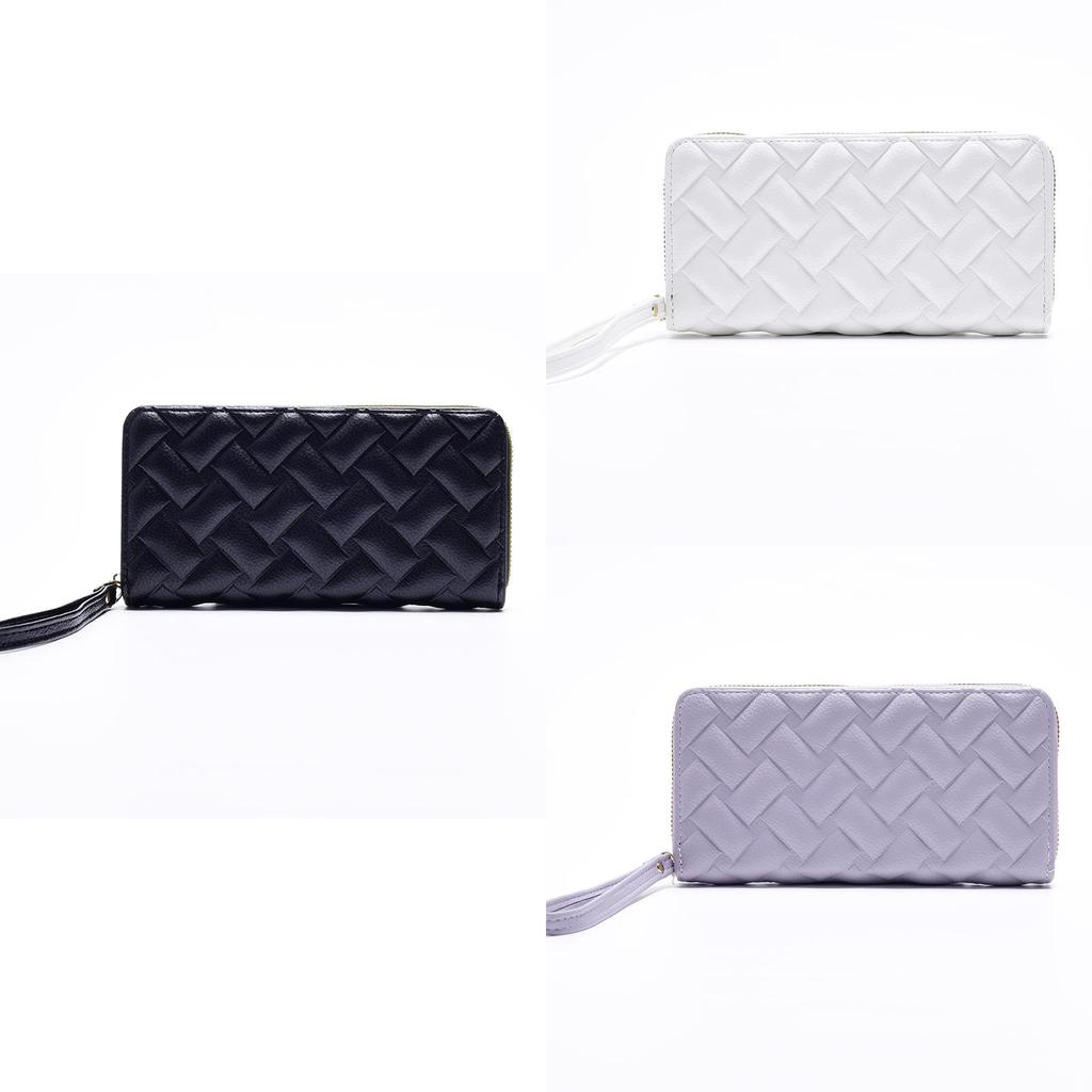 New Korean Style Ladies Wallet Long Multi-card Position Single Zipper Hand-held Bag Wallet Purse Wholesale