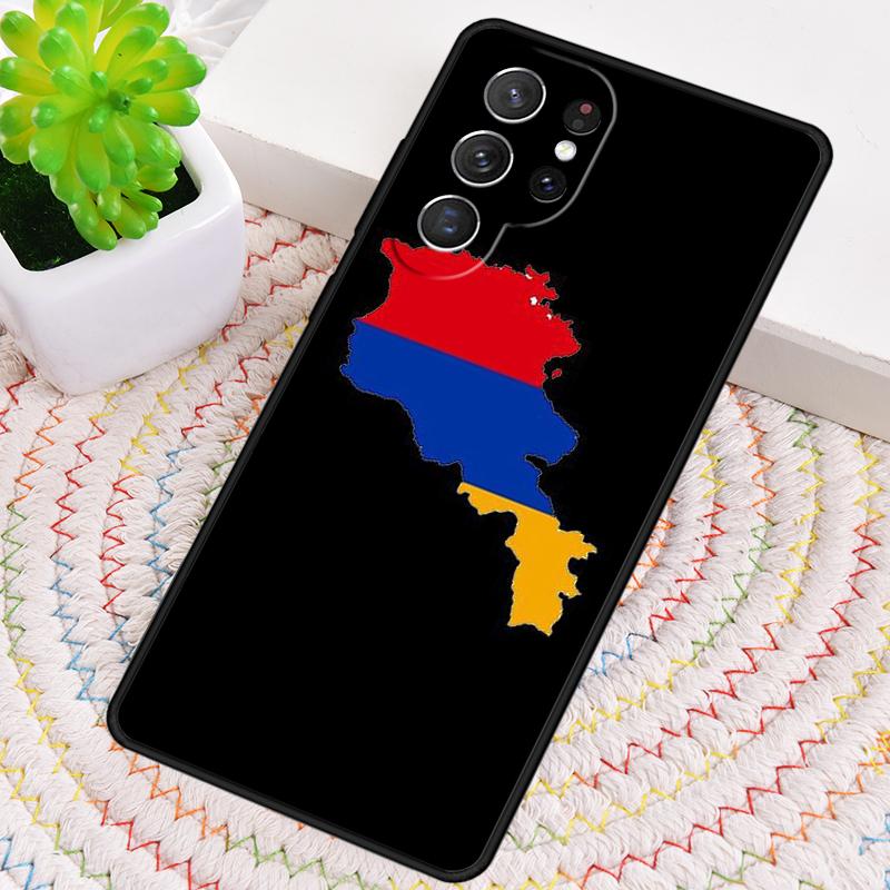 Armenia Armenians Flag Phone Case for Samsung Galaxy Note 10 Pro S26 Ultra S23 S24 FE S25 S21 S22 PLUS Shockproof Cove