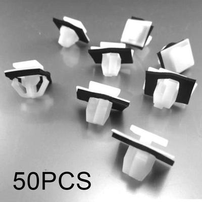 50 pz Modanatura Rivetti Clip Bilanciere Pannello Fermo W/Sigillante Per Hyundai 87756-2E000