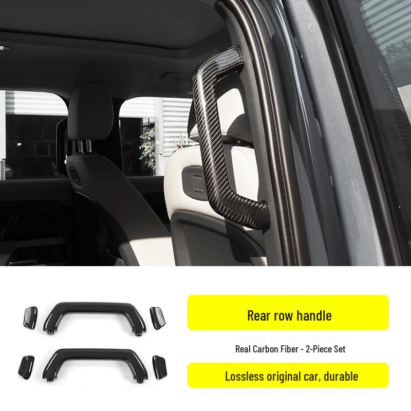 Carbon Fiber Interior Upgrade Kit for 20-26 Land Rover Defender - Easy Install, Non-destructive 