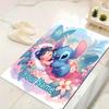 Custom 1Pc Mermaid Stitch Moonlight Adventure Rug Office Carpet Indoor Outdoor Entrance Doormat Nonslip Soft And Comfortable Living Room D916313