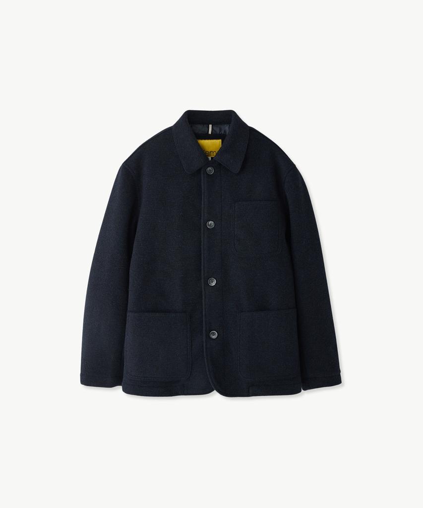 Stco Diems Wool Padded Chore Jacket Navy (Oversized)_Djawa61Osn