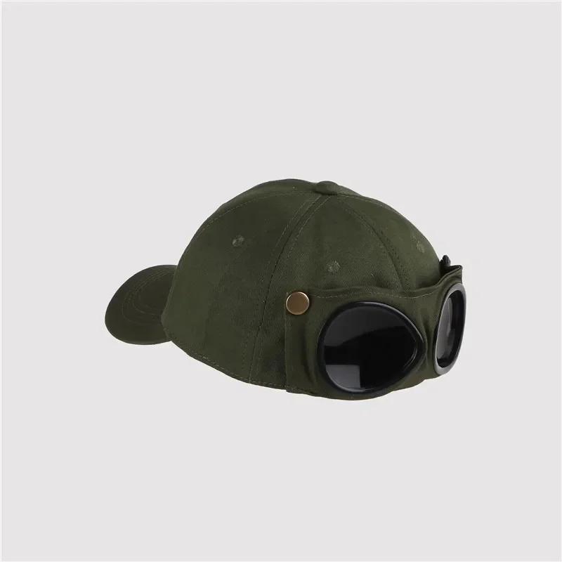 Aviator Hat Summer Personality Glasses Baseball Cap Female Unisex Sunglasses Male Cap Baseballcap Boys Cap