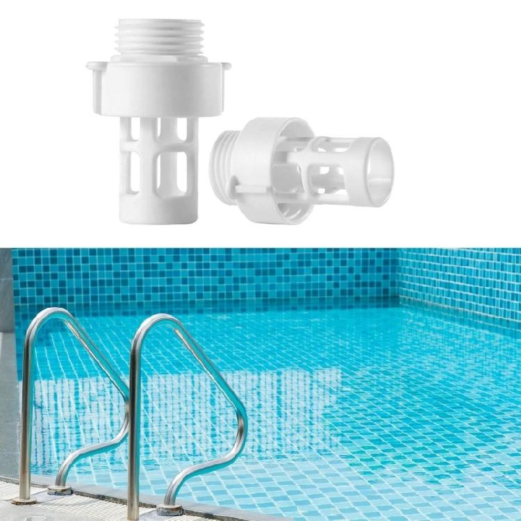 Round Swimming Pool Drain Connector Hose Drain Plug Plastic Hose Drain Plug Replacement Round Swimming Pool Garden Hose