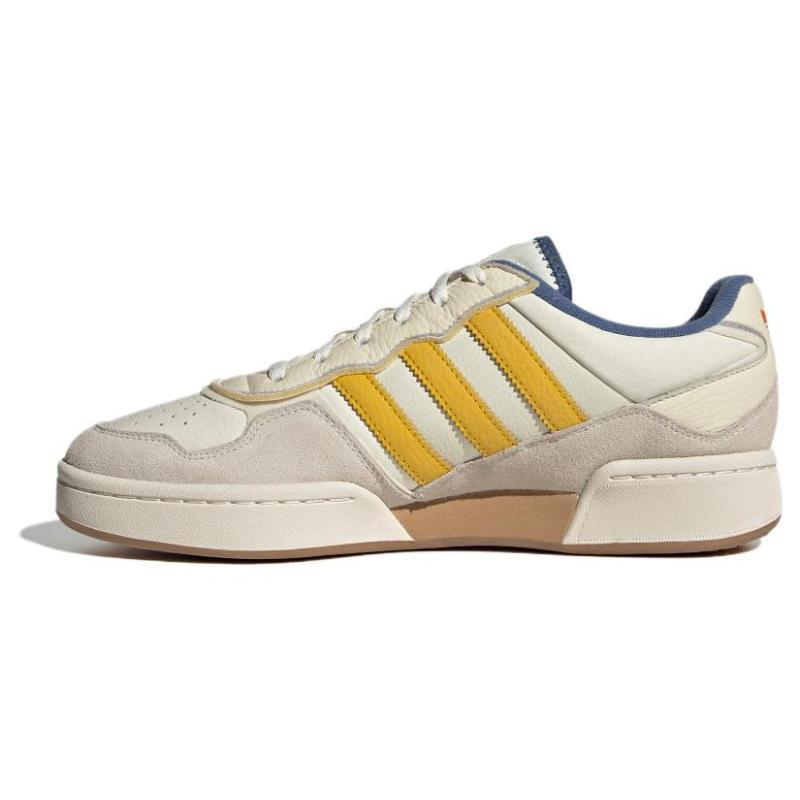 

adidas Courtic White Beige Yellow Sneakers ID0559 42