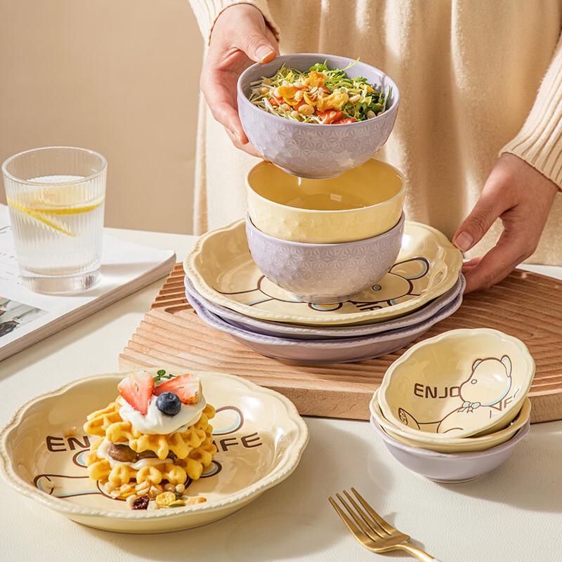 Dairuien Bear Underglaze Ceramic Tableware