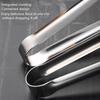 1Pcs 7/9/12Inch Food Clip Non-Slip BBQ Steak Clip New Grill Tongs  Cooking Utensils