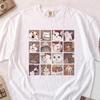 Funny Cat Collage Shirt, Retro Anime Cat Graphic Tee, Kawaii Pet Lover Apparel