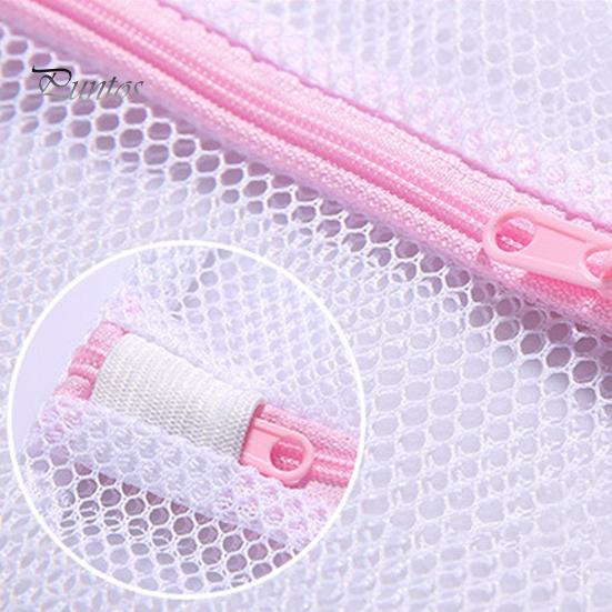 Fine Fabric Washing Bag Mesh Laundry Bags with Large Reinforced Zipper Garment Protection Wash Capacity Breathable Anti-Deformation Underwear