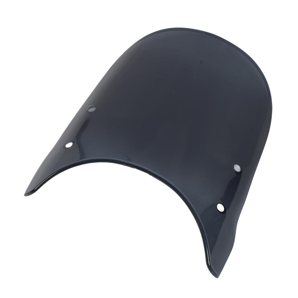 Motorcycle Front Windscreen Stylish Protective Sturdy High Strength Wind Deflector Shield for Grom 125 MSX 125 2021 to 2023 Smoky
